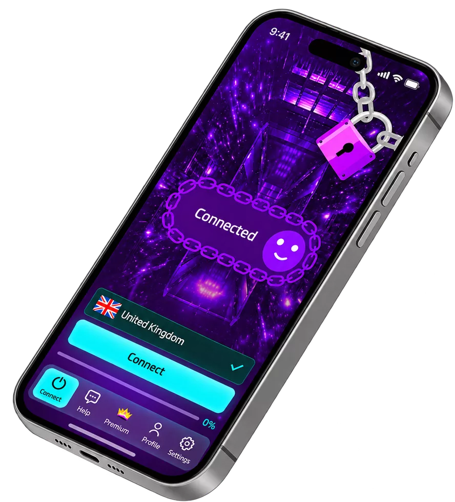FlashLink app on iPhone